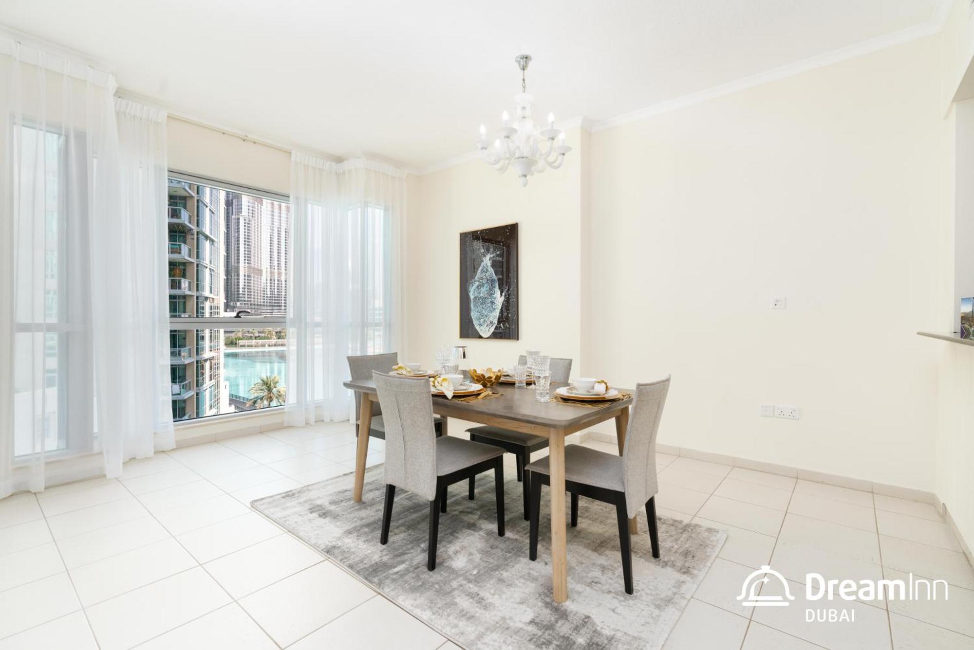 דובאי Dream Inn Apartments - Burj Residences Burj Khalifa View מראה חיצוני תמונה