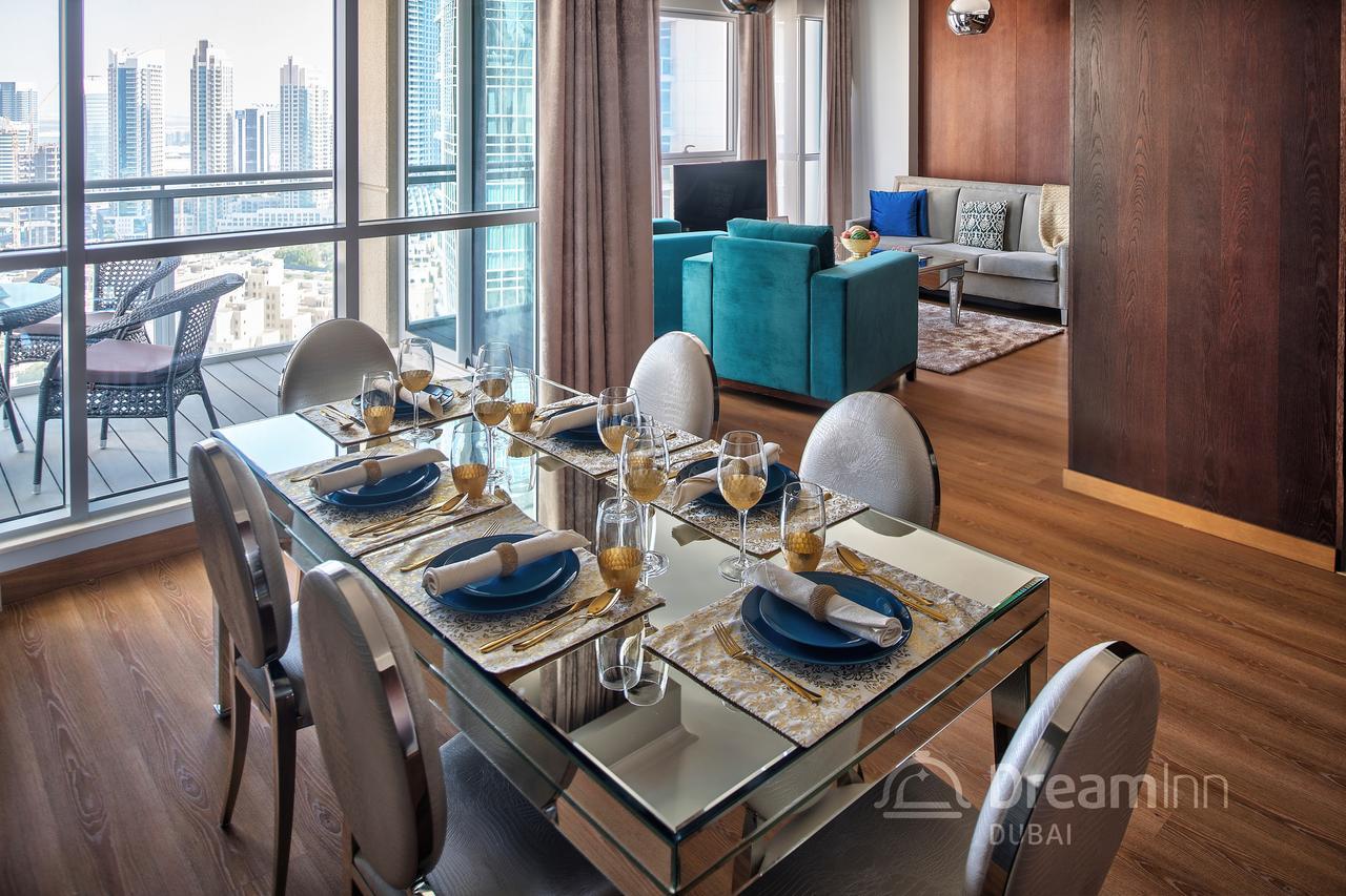 דובאי Dream Inn Apartments - Burj Residences Burj Khalifa View מראה חיצוני תמונה